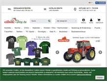 Tablet Screenshot of eilbote-onlineshop.de